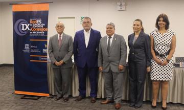 rueda de prensa IX Encuentro de Redes de Educación Superior y Consejos de Rectores de América Latina y el Caribe