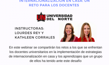 Cuarto webinar de RIESAL a cargo de UNINORTE 